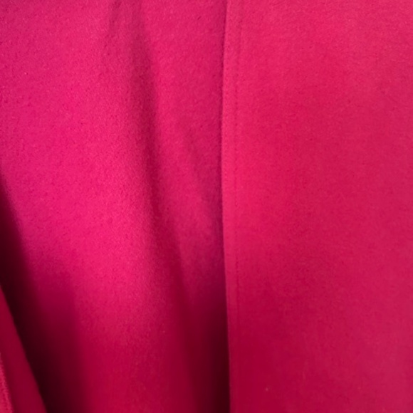 Hannah Women's Pink Barbie One Size Cape Shawl  Wool Made in Canada - Picture 6 of 6